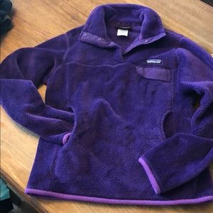 Patagonia purple pullover! Size small